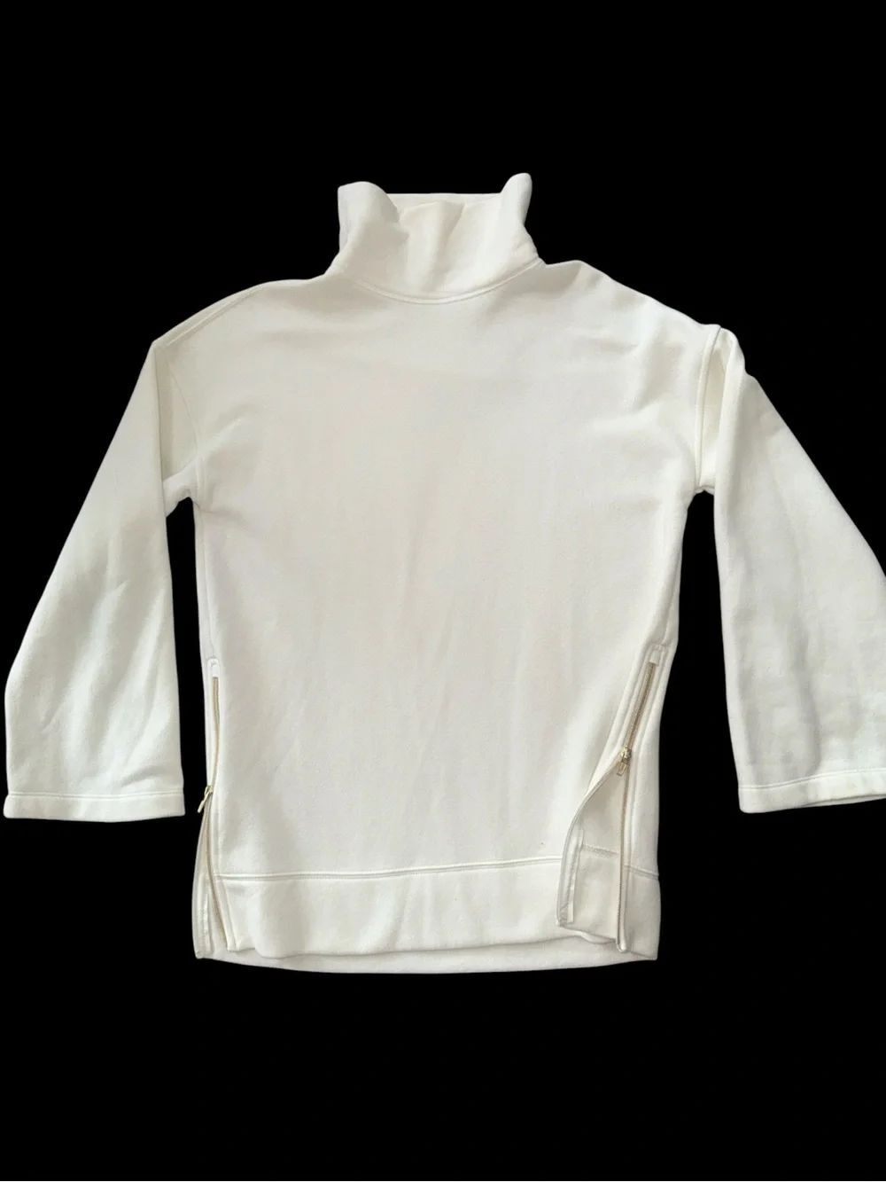 JoyLab Cream-Neutral Fleece Pullover Top!